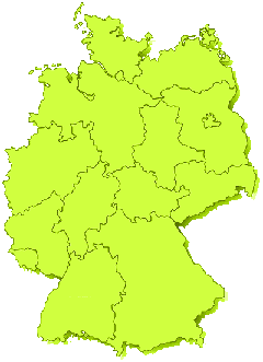 Deutschlandkarte auf KT100
